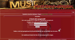 Desktop Screenshot of muziekfabriek.org