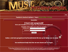 Tablet Screenshot of muziekfabriek.org